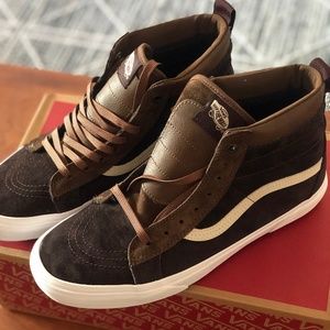 Vans Sk8 Hi MTE Dark Earth Shoes - size 11